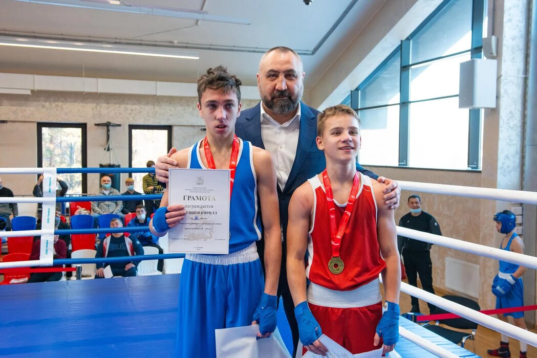 Первенство Московской области по боксу среди юношей 15-16 лет в Академии Бокса Александра Лебзяка